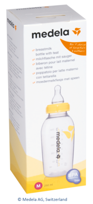 MEDELA Milchflasche 250 ml m.Sauger Gr.M 1 St von MEDELA