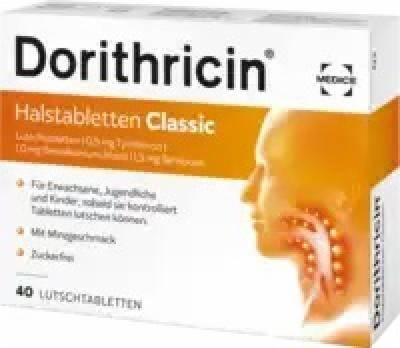 DORITHRICIN Halstabletten 40 St von MEDICE Arzneimittel P�tter GmbH&Co.KG