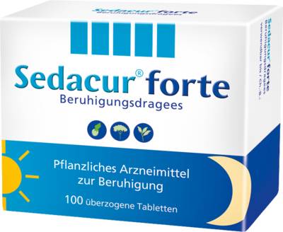 SEDACUR forte Beruhigungsdragees 100 St von MEDICE Arzneimittel P�tter GmbH&Co.KG