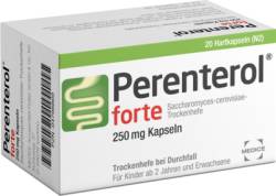 PERENTEROL forte 250 mg Kapseln 20 St von MEDICE Arzneimittel Pütter GmbH&Co.KG