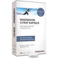 Magnesiumcitrat Kapseln von MEDICOM