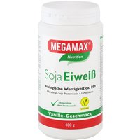 Megamax® Nutrition Soja Eiweiß 80+ Vanille-Geschmack von MEGAMAX