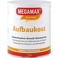 Megamax Aufbaukost Erdbeere Pulver von MEGAMAX