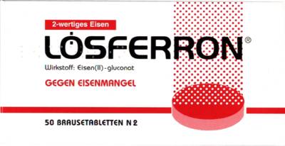 L�SFERRON Brausetabletten 50 St von MIBE GmbH Arzneimittel