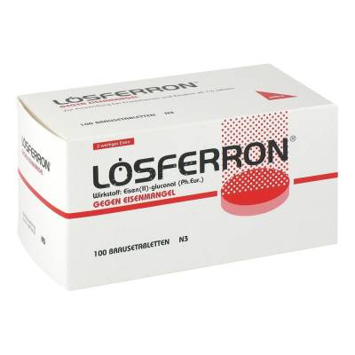 "Lösferron 80,5mg Brausetabletten 100 Stück" von "MIBE GmbH Arzneimittel"