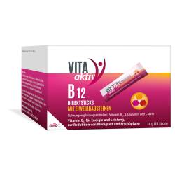 VITA AKTIV B12 Direktsticks mit Eiweißbausteinen von MIBE GmbH Arzneimittel