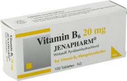 VITAMIN B6 20 mg Jenapharm Tabletten 100 St von MIBE GmbH Arzneimittel