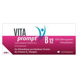 "Vitaprompt 1000 Mikrogramm Filmtabletten 100 Stück" von "MIBE GmbH Arzneimittel"
