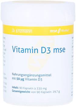 VITAMIN D3 MSE Kapseln 90 St Kapseln von MSE Pharmazeutika GmbH