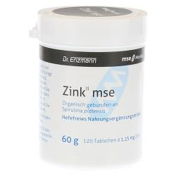 "ZINK II MSE 1,25 mg Tabletten 120 Stück" von "MSE Pharmazeutika GmbH"