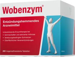 WOBENZYM magensaftresistente Tabletten 200 St von MUCOS Pharma GmbH & Co. KG