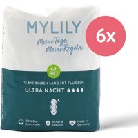 Mylily Bio-Binden Nacht 6er Vorratspack von MYLILY