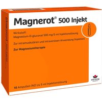 Magnerot 500 Injekt Ampullen von Magnerot