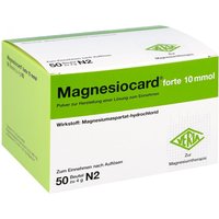 Magnesiocard forte 10 mmol Pulver von Magnesiocard