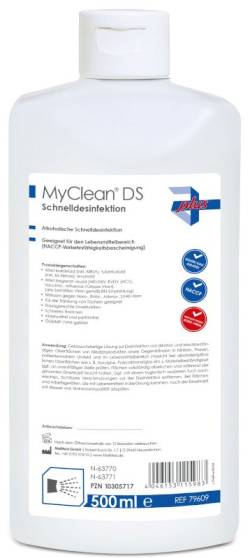 MYCLEAN DS Schnelldesinfektion neutral Serie plus von MaiMed GmbH