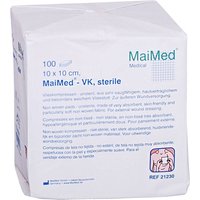 MaiMed® Vlieskompressen 10 x 10 cm 6 fach steril von MaiMed