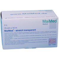 MaiMed stretch transparent Fixierfolie 10 cm x 10 m von MaiMed