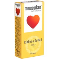 Masculan *Typ 3* (ribbed/dotted) von Masculan