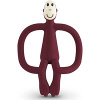 Streichholz-Äffchen Beißring Bordeaux von Matchstick Monkey