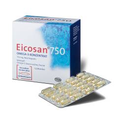 "Eicosan 750 Omega-3-Konzentrat Weichkapseln 240 Stück" von "Med Pharma Service GmbH"