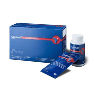 "OMNIVAL orthomolekul.2OH arthro norm 30Gran.Kap. 1 Packung" von "Med Pharma Service GmbH"