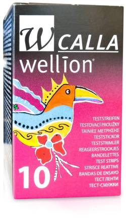 Wellion Calla 10 Blutzuckerteststreifen von Med Trust GmbH