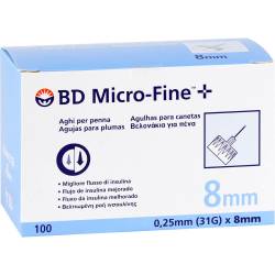 BD MICRO-FINE+ Pen-Nadeln 0,25x8 mm 31 G 100 St Kanüle von Medi-Spezial GmbH
