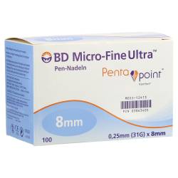 "BD MICRO-FINE ULTRA Pen-Nadeln 0,25x8 mm 31 G 100 Stück" von "Medi-Spezial GmbH"