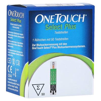 "ONE TOUCH Select Plus Blutzucker Teststreifen 50 Stück" von "Medi-Spezial GmbH"