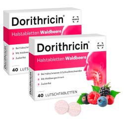 "Dorithricin Waldbeere Doppelpack 2x40 Stück" von "Medice Arzneimittel Pütter GmbH & Co. KG"