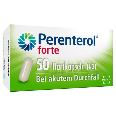 "Perenterol forte 250mg Hartkapseln 50 Stück" von "Medice Arzneimittel Pütter GmbH & Co. KG"