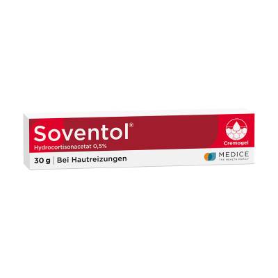 Soventol Hydrocortisonacetat 0,5% Cremogel von Medice Arzneimittel Pütter GmbH & Co. KG