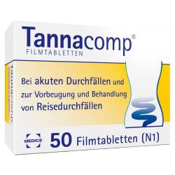 "Tannacomp Filmtabletten 50 Stück" von "Medice Arzneimittel Pütter GmbH & Co. KG"