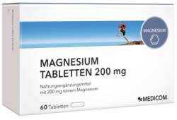 MAGNESIUM TABLETTEN 200 mg 60 St von Medicom Pharma GmbH