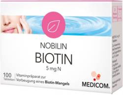 NOBILIN Biotin 5 mg N von Medicom Pharma GmbH