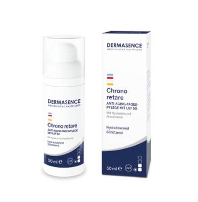 DERMASENCE Chrono retare ANTI-AGING-TAGESPFLEGE LSF 50 von Medicos Kosmetik GmbH & Co. KG