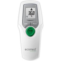 ecomed Tm-65E digitales Infrarot-Fieberthermometer für Baby, Kinder und Erwachsene, Stirnthermometer von Medisana