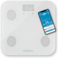 medisana BS 600 Körperanalysewaage mit W-Lan oder Bluetooth - Personenwaage mit Körperanalyse App von Medisana