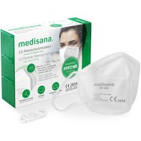 medisana RM 100 Ffp2 Atemschutzmaske | Staubmaske Atemmaske | 10 Stück einzelverpackt von Medisana