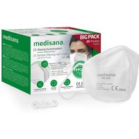 medisana RM 100 Ffp2 Maske - 25 Stück Atemschutzmaske Atemmaske Gesichtsmaske von Medisana