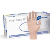 Meditrade Vinyl 2000 PF Einmalhandschuhe aus Vinyl von Meditrade