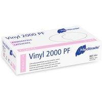 Meditrade Vinyl 2000 PF Untersuchungshandschuhe von Meditrade