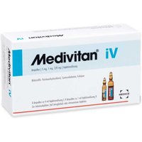 Medivitan iV InjektionslÃ¶sung in Ampullen von Medivitan