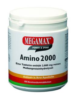 AMINO 2000 Megamax Tabletten 200 g von Megamax B.V.