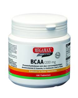BCAA 1200 mg Megamax Tabletten 225 g von Megamax B.V.