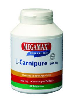 L-CARNIPURE 1000 mg Kautabletten 180 g von Megamax B.V.