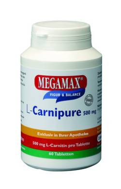 L-CARNIPURE 500 mg Kautabletten 95 g von Megamax B.V.