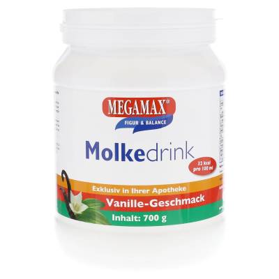 "MOLKE DRINK Megamax Vanille Pulver 700 Gramm" von "Megamax B.V."