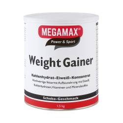 "WEIGHT GAINER Megamax Schoko Pulver 1500 Gramm" von "Megamax B.V."