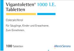 VIGANTOLETTEN 1.000 I.E. Tabletten 100 St von Merck Selbstmedikation GmbH